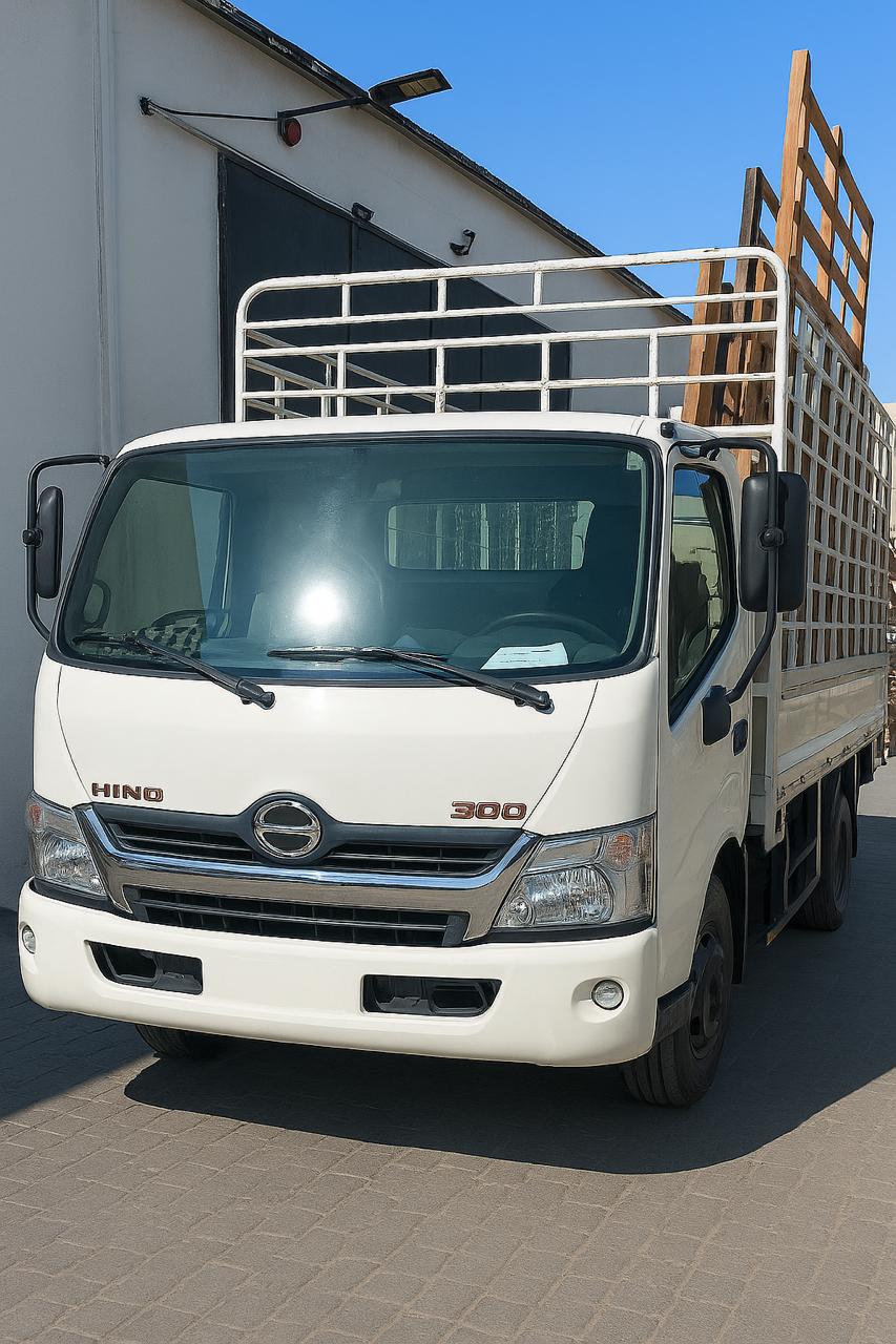 Cargo Hub moving truck on a job in Dubai